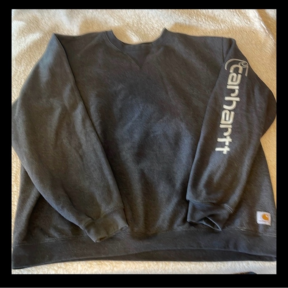 Carhartt Gray Crewneck Size 2xl.